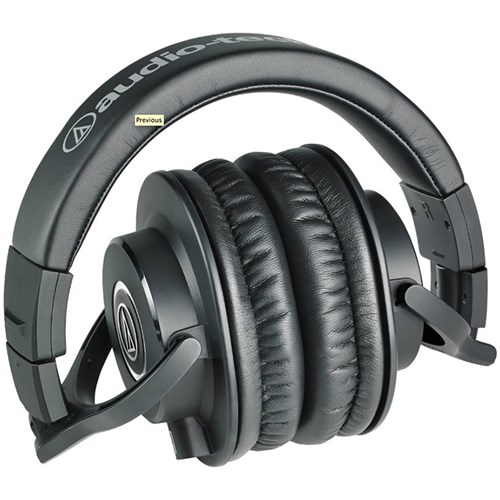 Audio Technica ATH M40x Studio Headphones (Black)