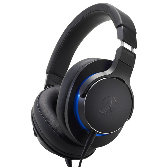 Audio Technica ATH MSR7b Over-Ear High-Resolution Headphones (Black)