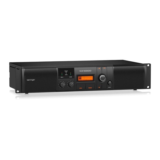 Behringer NX1000 Ultra Lightweight 1000W Class-D Power Amplifier w/ DSP Control