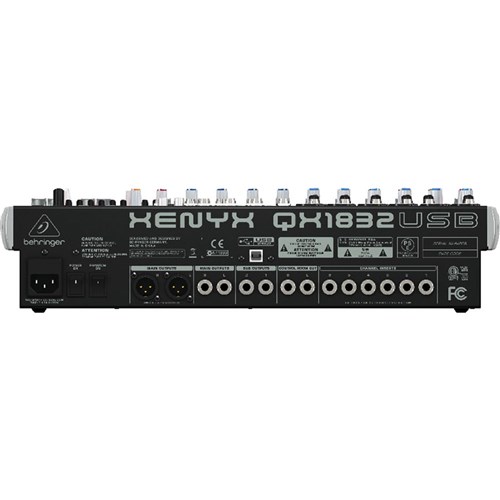 Behringer Xenyx QX1832USB 18-Input Mixer w/ FX & USB