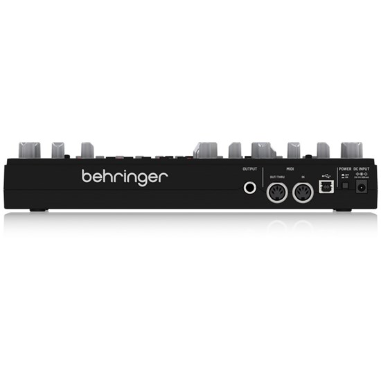 Behringer TD3 Analog Bass Line Synth w/ VCO, VCF & 16-Step Sequencer (Black)