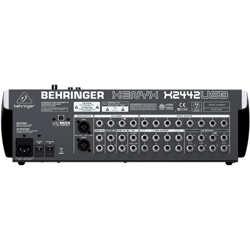 Behringer Xenyx X2442USB 24-Input Mixer w/ FX & USB
