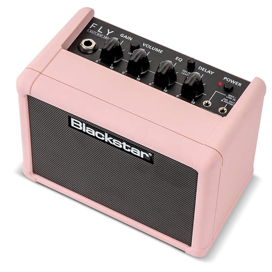 Blackstar Fly 3 3W 2-Channel Compact Mini Amp w/ FX (Shell Pink)