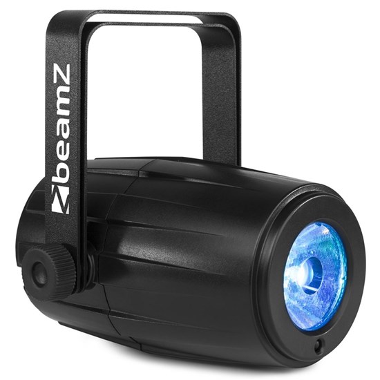 Beamz PS12W-2 LED RGB 12W 4-in-1 Pinspot w/ IRC