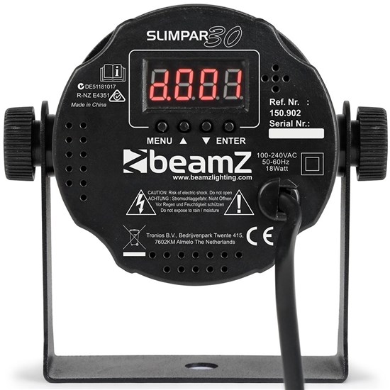 Beamz Slimpar 30 RGB 6x 3W 3-in-1 LEDs