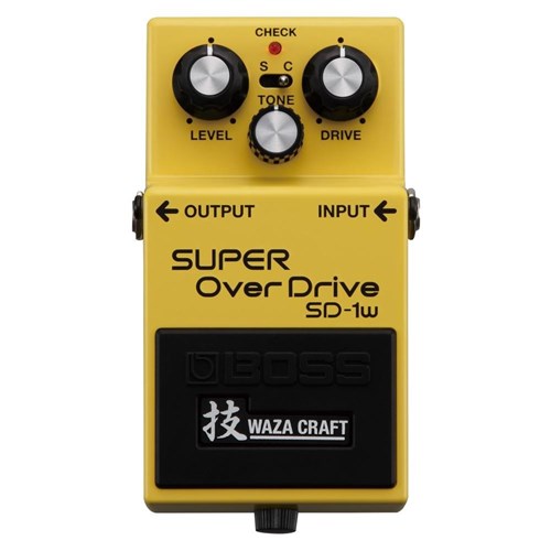 Boss SD-1W Super OverDrive Pedal (Waza Craft Special Edition)
