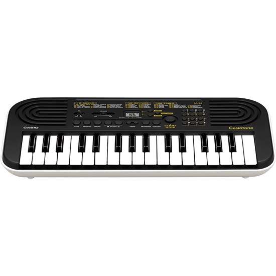 Casio Casiotone SA51 32-Key Portable Mini Keyboard (Black)