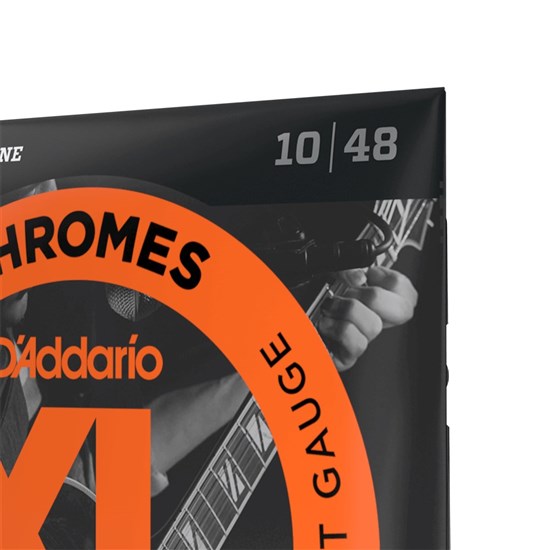 D'Addario ECG23 XL Chromes Flatwound Electric Strings - Extra Light (10-48)