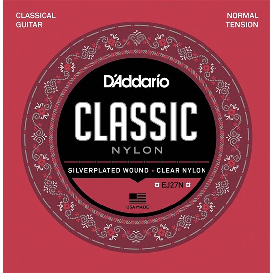 D'Addario J2702 Student Nylon Classical Guitar Single String Normal Tension 2nd String (B)