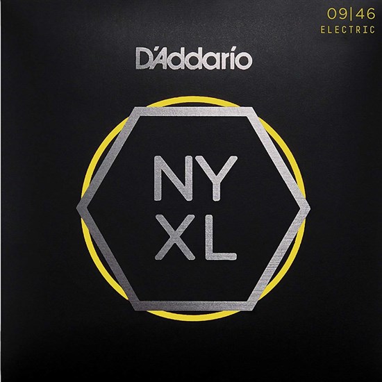 D'Addario NYXL0946 Nickel Wound Electric Strings Super Light Top/Regular Bottom 9-46