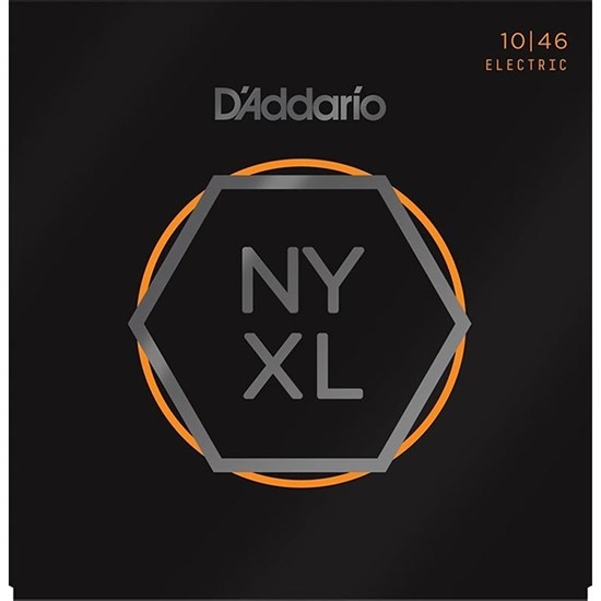 D'Addario NYXL1046 Nickel Wound Electric Guitar Strings - Regular Light (10-46)
