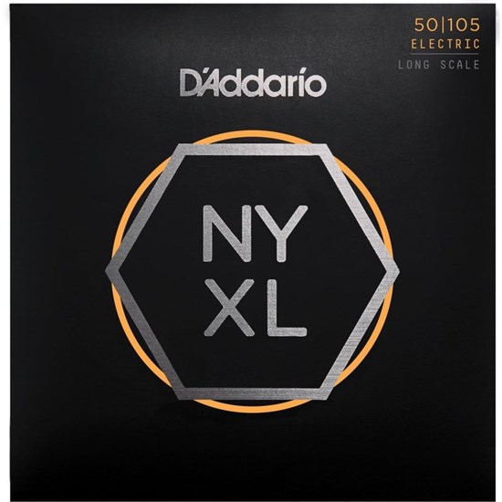 D'Addario NYXL50105 Nickel Wound Bass Strings - Medium Long Scale (50-105)