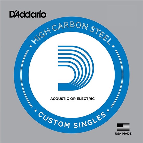 D'Addario PL008 Plain Steel Guitar Single String (.008)
