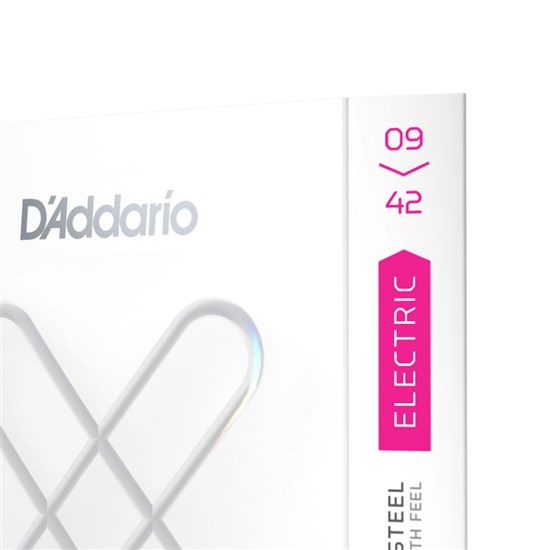 D'Addario XSE0942 XS Coated Nickel Plated Steel Electric Strings - Super Light (9-42)