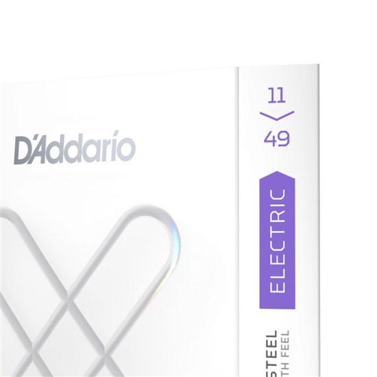 D'Addario XSE1149 XS Coated Nickel Plated Steel Electric Strings - Medium (11-49)