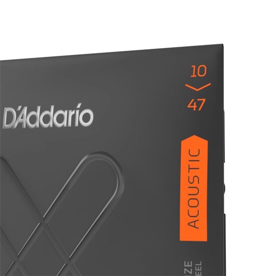 D'Addario XT Coated Acoustic Phosphor Bronze Strings - Extra Light Set (10-47)