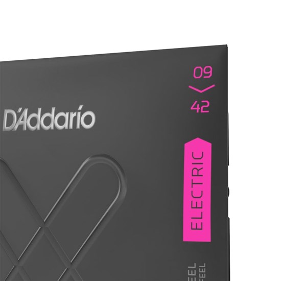 D'Addario XT Coated Electric Nickel Wound Strings Super Light Set (9-42)