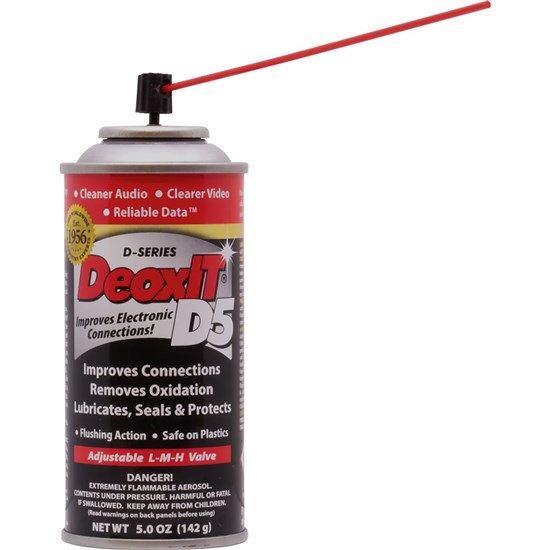 DeoxIT D-Series Contact Cleaner & Rejuvenator - 5% Solution (142g)