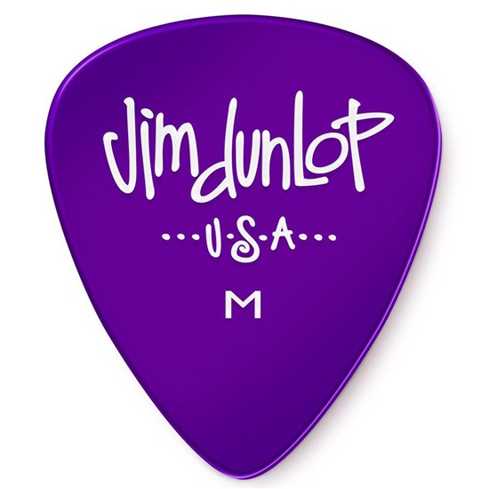 Dunlop Gels Guitar Pick 12-Pack - Purple (Medium)