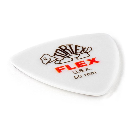 Dunlop Tortex Flex Triangle Guitar Pick 6-Pack (0.50mm)