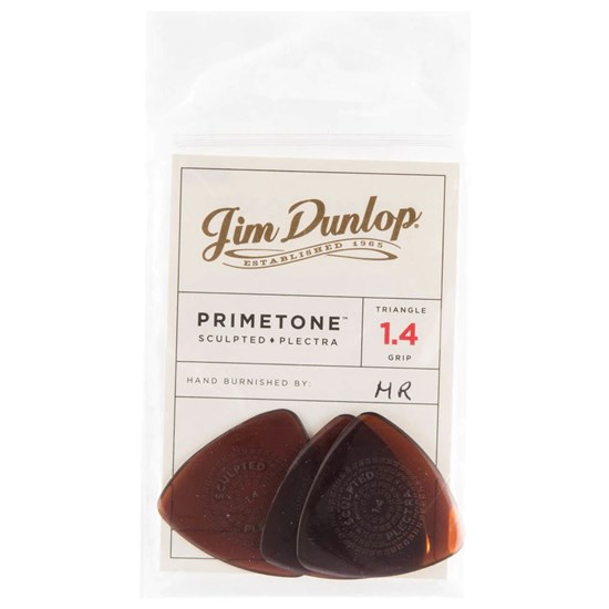 Dunlop Primetone Triangle Grip Pick 3-Pack (1.4mm)