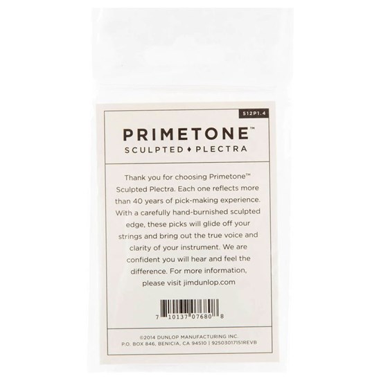 Dunlop Primetone Triangle Grip Pick 3-Pack (1.4mm)
