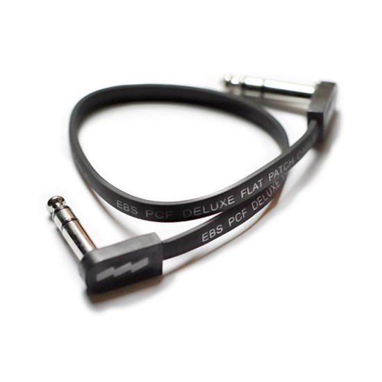 EBS PCF Deluxe Stereo Flat Patch Cable (28cm)