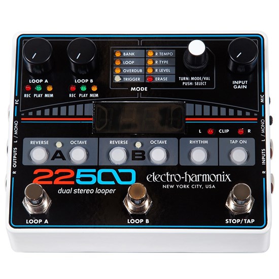 Electro Harmonix 22500 Dual Stereo Looper Pedal