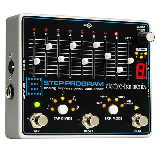 Electro Harmonix 8 Step Program Analog Expression / CV Sequencer Pedal