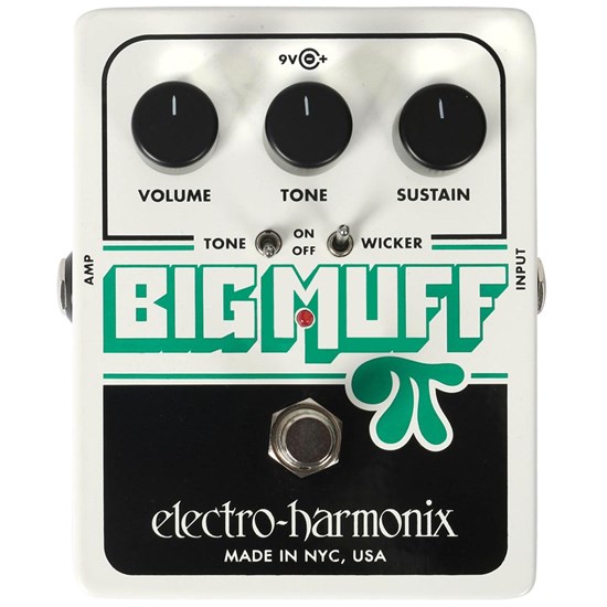 Electro Harmonix Big Muff Pi with Tone Wicker Distortion / Sustainer Pedal