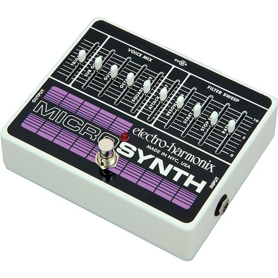 Electro Harmonix Micro Synthesizer Analog Guitar Microsynth Pedal