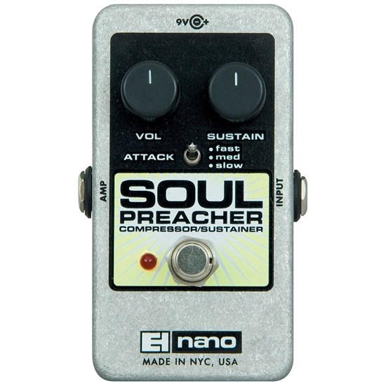 Electro Harmonix Soul Preacher Compressor / Sustainer Pedal