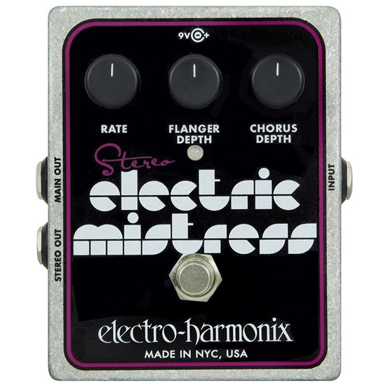 Electro Harmonix Stereo Electric Mistress Flanger / Chorus Pedal