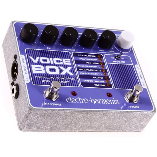 Electro Harmonix Voice Box Vocal Harmony Machine / Vocoder Pedal
