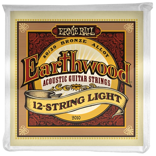 Ernie Ball Light Earthwood 80/20 Bronze 12-String Acoustic Guitar Strings 9-46