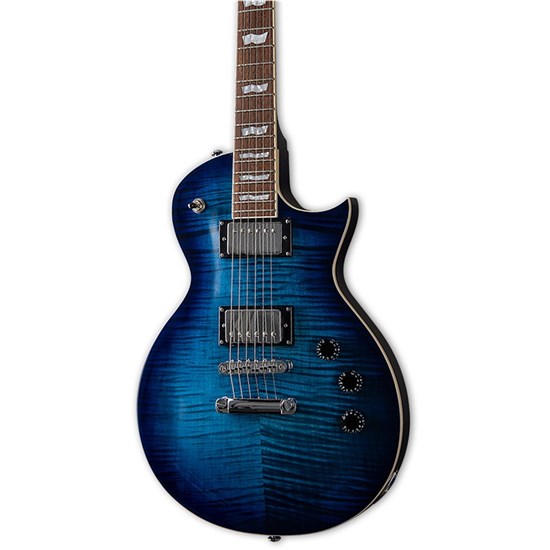 ESP LTD EC-256FM Flamed Maple Electric Guitar (Cobalt Blue)