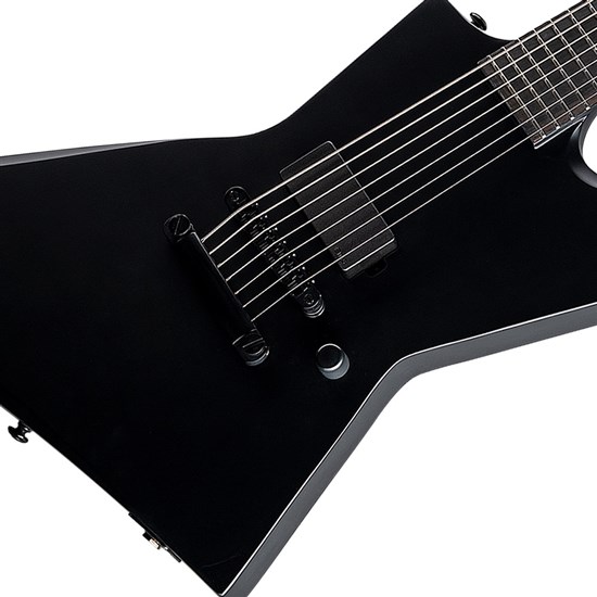 ESP LTD EX-7 Baritone Black Metal (Black Satin)