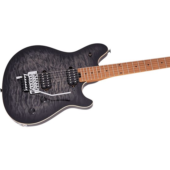 EVH Wolfgang Special QM Baked Maple Fingerboard (Charcoal Burst)