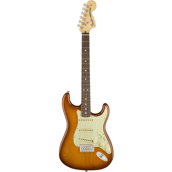 Fender American Performer Stratocaster Rosewood Finger Board (Honey Burst) w/ Gig Bag