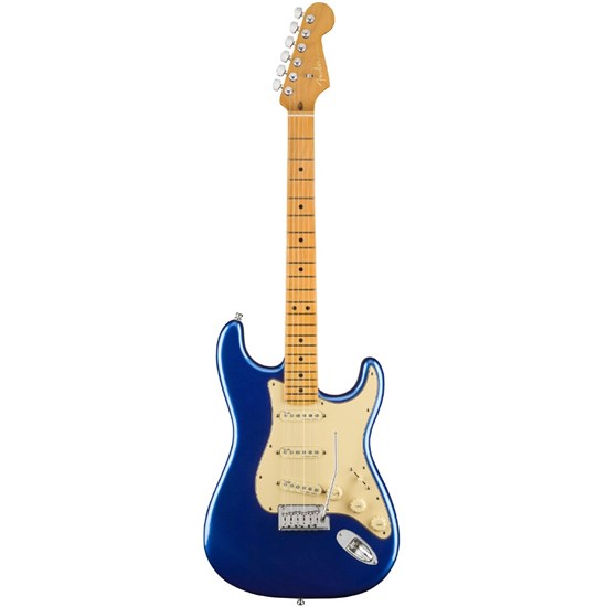 Fender American Ultra Strat Maple Fingerboard (Cobra Blue) inc Hard Case