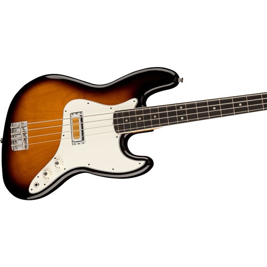 Fender Gold Foil Jazz Bass Ebony Fingerboard (2-Color Sunburst) inc Gig Bag