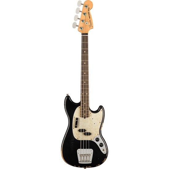 Fender JMJ Road Worn Mustang Bass (Black) inc Deluxe Gig Bag