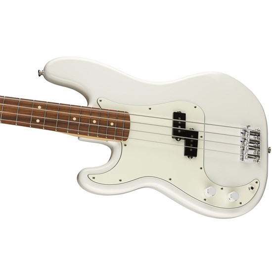 Fender Player Precision Bass Left-Handed Pau Ferro Fingerboard (Polar White)