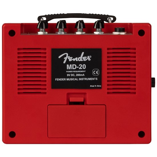 Fender Mini Deluxe Amplifier (Red)