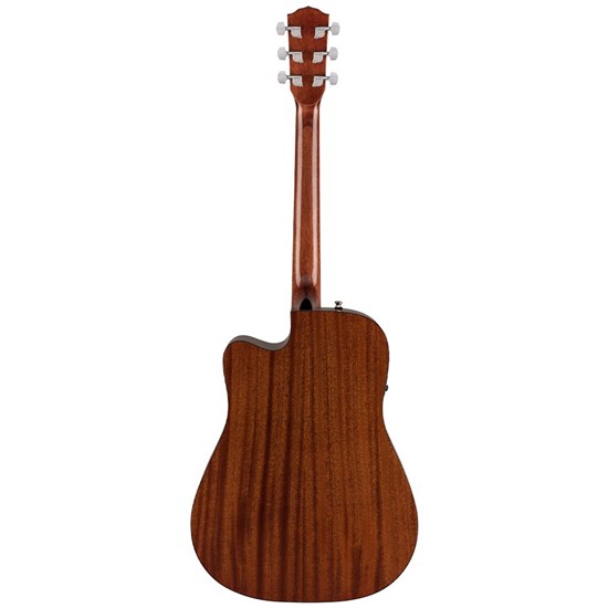 Fender CD-60SCE Acoustic Guitar Walnut Fingerboard w/ Cutaway & Pickup (Natural)