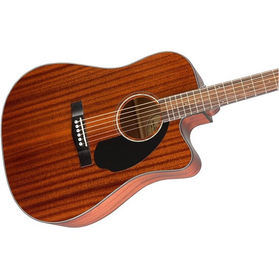 Fender CD-60SCE Acoustic Guitar w/ Cutaway & Pickup Walnut Fingerboard (Mahogany)