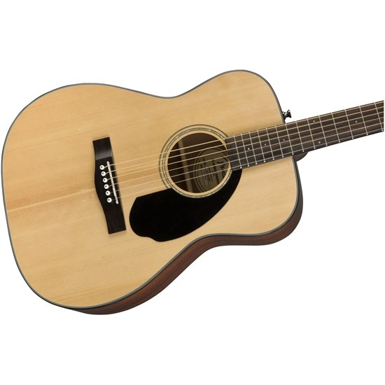 Fender CC-60S Concert Acoustic Guitar w/ Walnut Fingerboard (Natural)