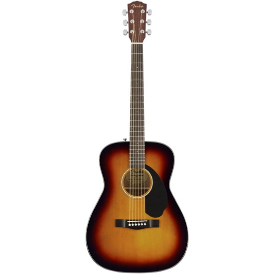Fender CC-60S Concert Acoustic Guitar Walnut Fingerboard (Sunburst)