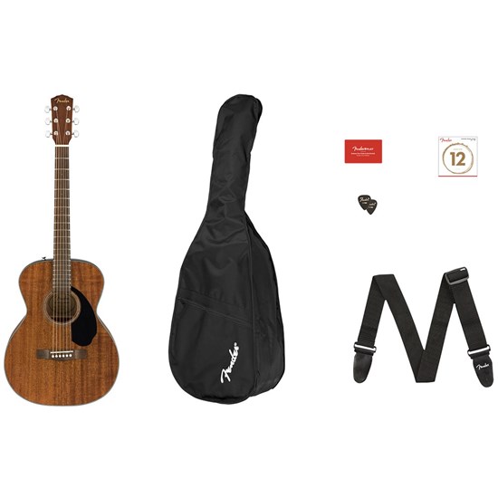 Fender CC-60S Concert Pack V2 (All Mahogany) inc Gig Bag Strings & Picks