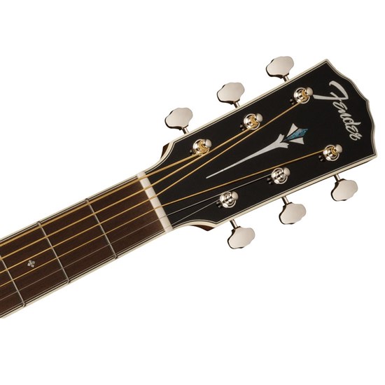 Fender PD-220E Dreadnought Acoustic Guitar Ovangkol FB (3-Color Vintage Sunburst)